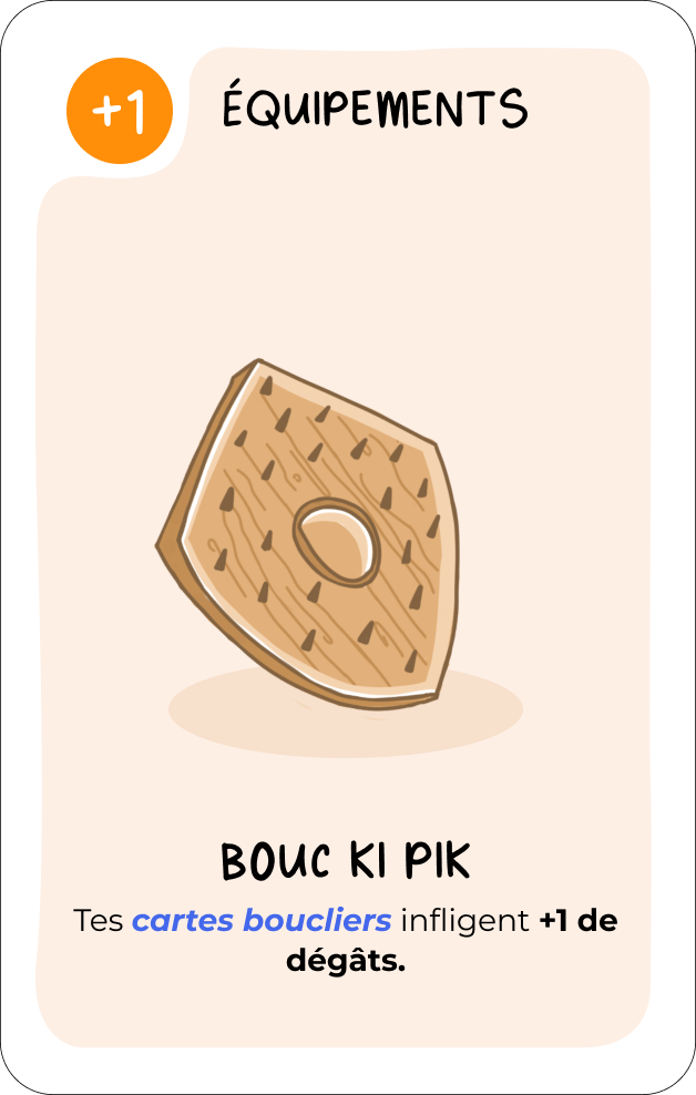 Carte Bouc ki pik